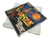 LP Schutzhüllen, 12'', 100 my, 100 Stück, Vinyl Schallplatten Cover Außenhüllen+