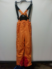 orangene Skihose Gr. 152/158