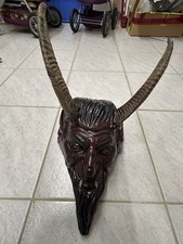 Krampus Perchten Maske aus