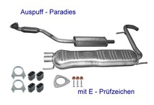 Abgasanlage Auspuff für Opel