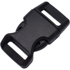 Schwarz Kunststoff-Schnallen