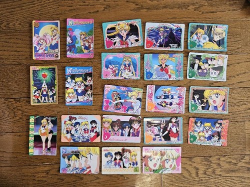 Sailor moon trading - moon, cards