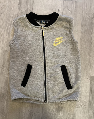 Nike jungen steppweste grau - nike,