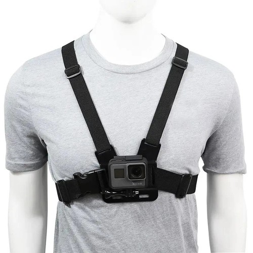 Chest mount strap for gopro - chest,