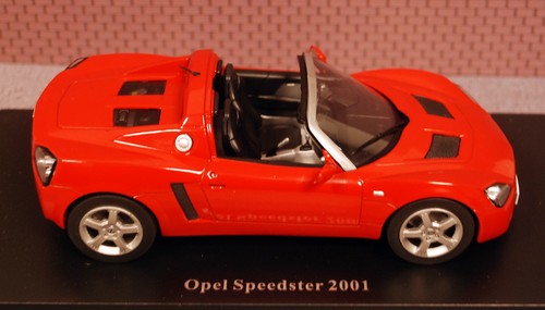 2001 opel speedster 24 - speedster, 1:24