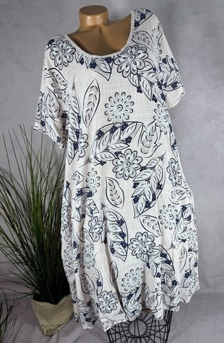 Airy summer dress - tunic, linen