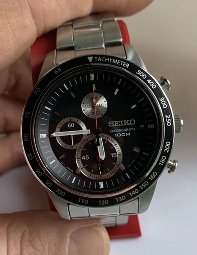 Seiko chronograph 100m - seiko,