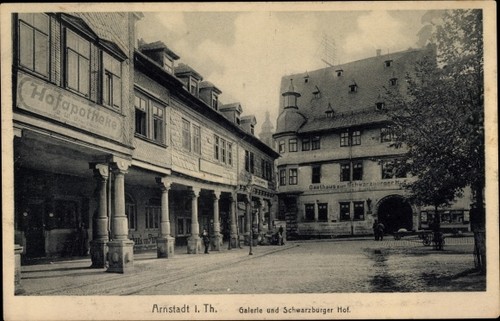 Arnstadt thüringen - ak,