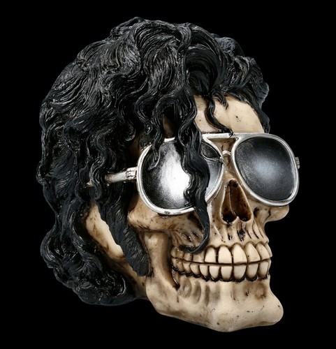 Totenkopf figur mit brille - totenkopf,