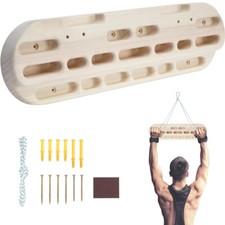 Klettergriffe Kletterboard aus Holz-Trainingsboard zum Kletter-und Krafttraining