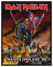 IRON MAIDEN - Patch Aufnäher - England 8x10cm