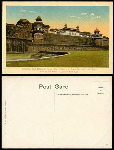 Indien alte postkarte summan - indien,