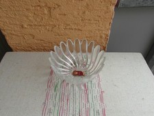 Glasschale Kristallglas mit