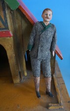 Alte Puppe Mann um 1900 für