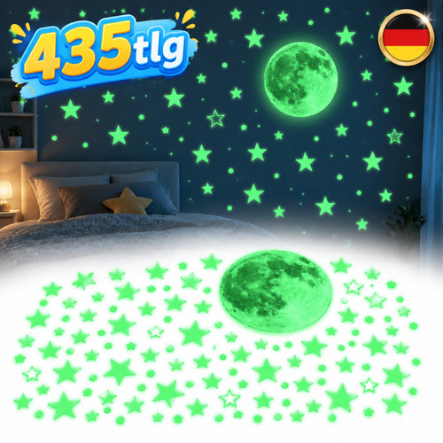 435 stück leuchtsterne - 435,