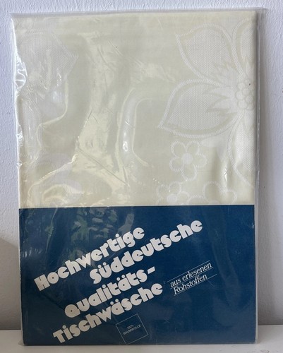 Tischdecke altweiß - tischdecke, /