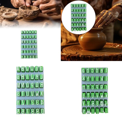 Alphabet ton stempel - alphabet,