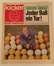Fussball Zeitung Kicker 1966