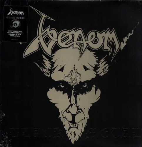 Venom black metal - black, silver