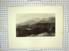 Original alter antiker Druck