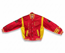 Calgary Flames Jacke - original, 90er, Vintage NHL Jacket, Größe: M