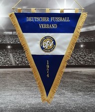 DDR WM 1974 Wimpel Größe