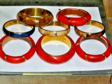 Armreif -- div. Ausführungen + Farben -- Rot - Braun - Schwarz