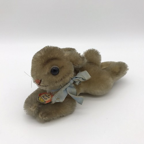 Steiff liegender hase mohair - steiff,