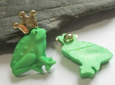 Knopf Kunststoff Froschkönig 23 mm Kinderknopf