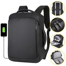 Reiserucksack mit Laptopfach 15,6 zoll Flugzeug Laptop Rucksack USB Ladeanschluß