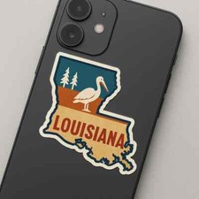 Louisiana sticker USA state