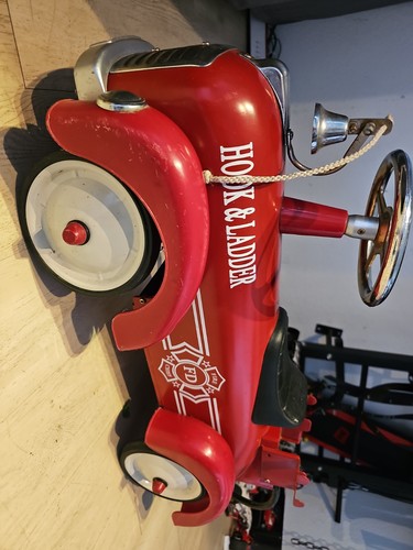 Retro rutschauto feuerwehr - rutschauto,