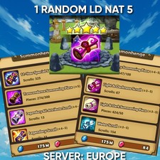 Summoners War Account EU Rng