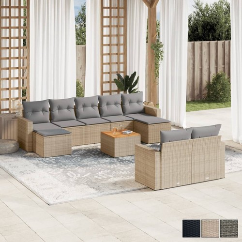 Tlg garten sofagarnitur - 10-tlg., garten-sofagarnitur