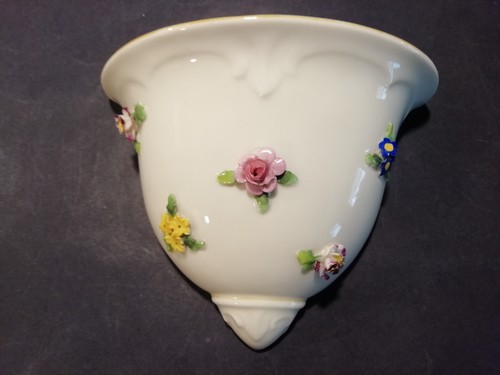 Alte weiße wandvase porzellan - alte,