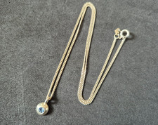 Feine Halskette 925 Silber mit