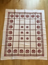 Leinen. Bauernhanddruck