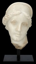 Aphrodite figur kopf büste - -,