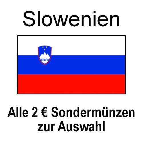 Slowenien alle 2 euro - slowenien,
