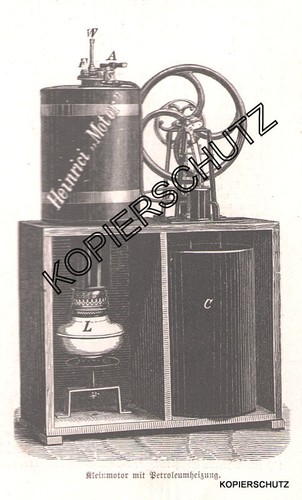Heinrici motor dampfmaschine - heinrici, motor/dampfmaschine