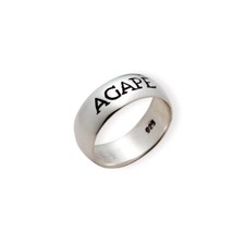 Ring agape 925er - ring,