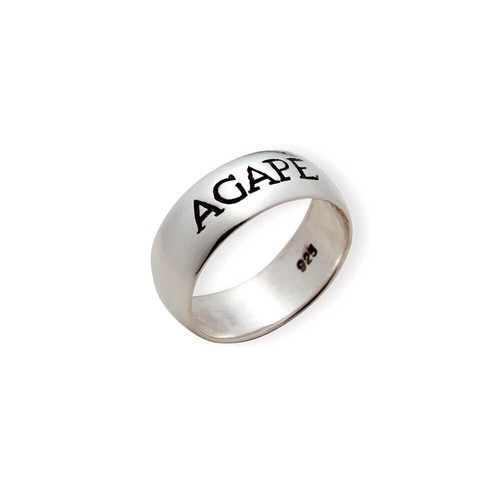 Ring agape 925er - "agape",