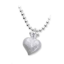 Herz mit Krone Anhänger ohne