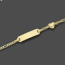 Kinder Baby Taufe Herz Armband