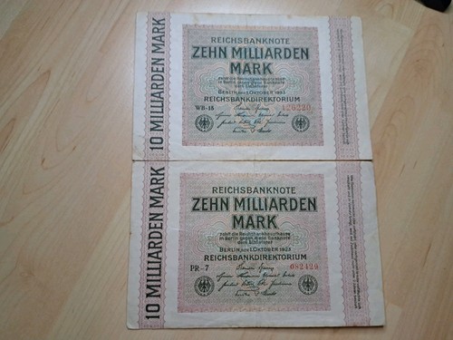 Milliarden mark banknote - 10,