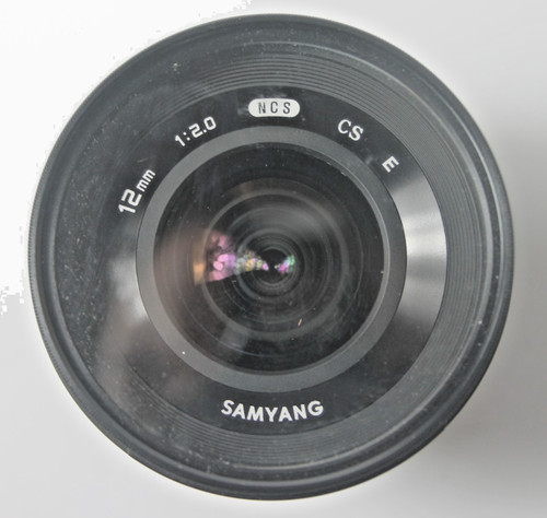 Samyang 12mm ncs cs - 12mm, f/2,0