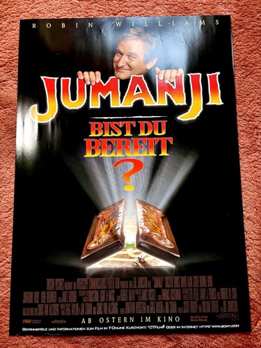 Jumanji kinoplakat poster - jumanji, a1