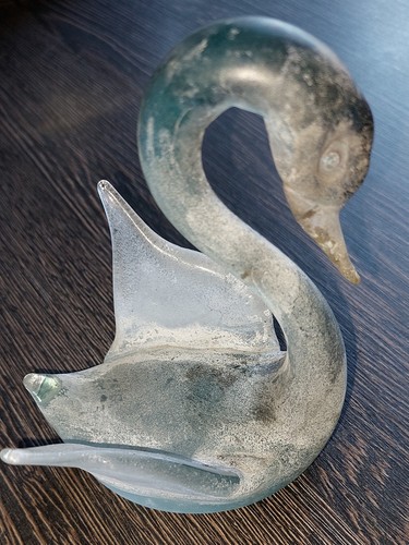 Murano cenedese glas schwan - murano,