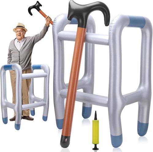 Aufblasbarer rollator und - rollator,