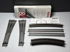 Spur H0 PIKO A-Gleis Set 55320 Neuwertig in OVP Modellbahn Erweiterung Schienen